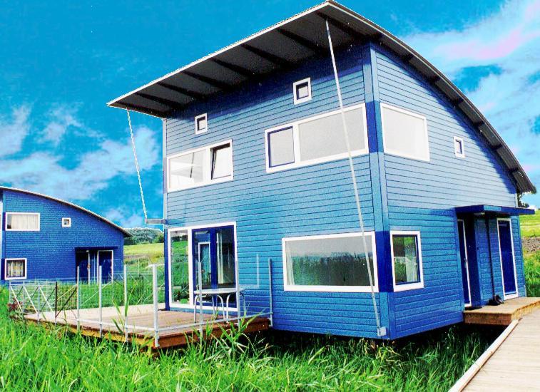 6 Pers. Waterfront Home Seeblick, Equipped Stilt House On The Water Anjum ภายนอก รูปภาพ